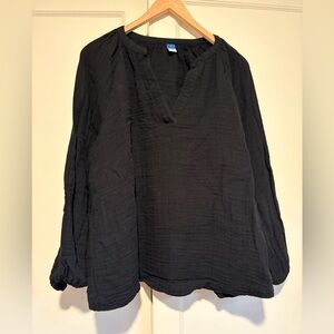 Old Navy Black Women's Blouse